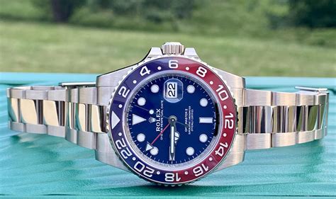 Rolex GMT Master 2 white gold